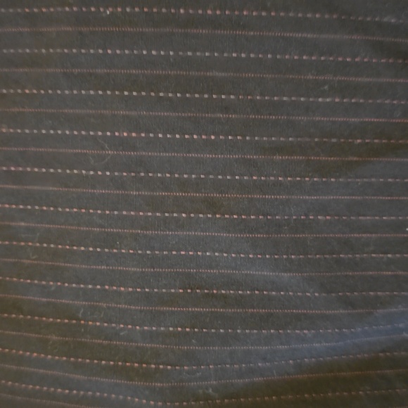 Perry Ellis black with pink pin stripe button shirt - Picture 2 of 2